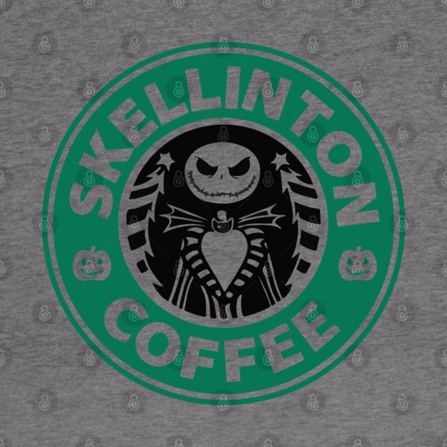 Skellinton Coffee by AlienClownThings